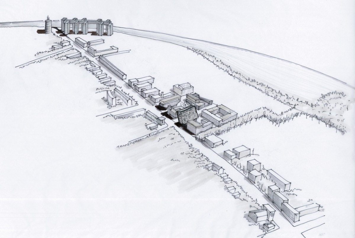Die Macherei, Konzeptzeichnung, OSA Ochs Schmidhuber Architekten GmbH