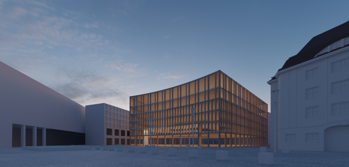 Dresden Postplatz, OSA Ochs Schmidhuber Architekten