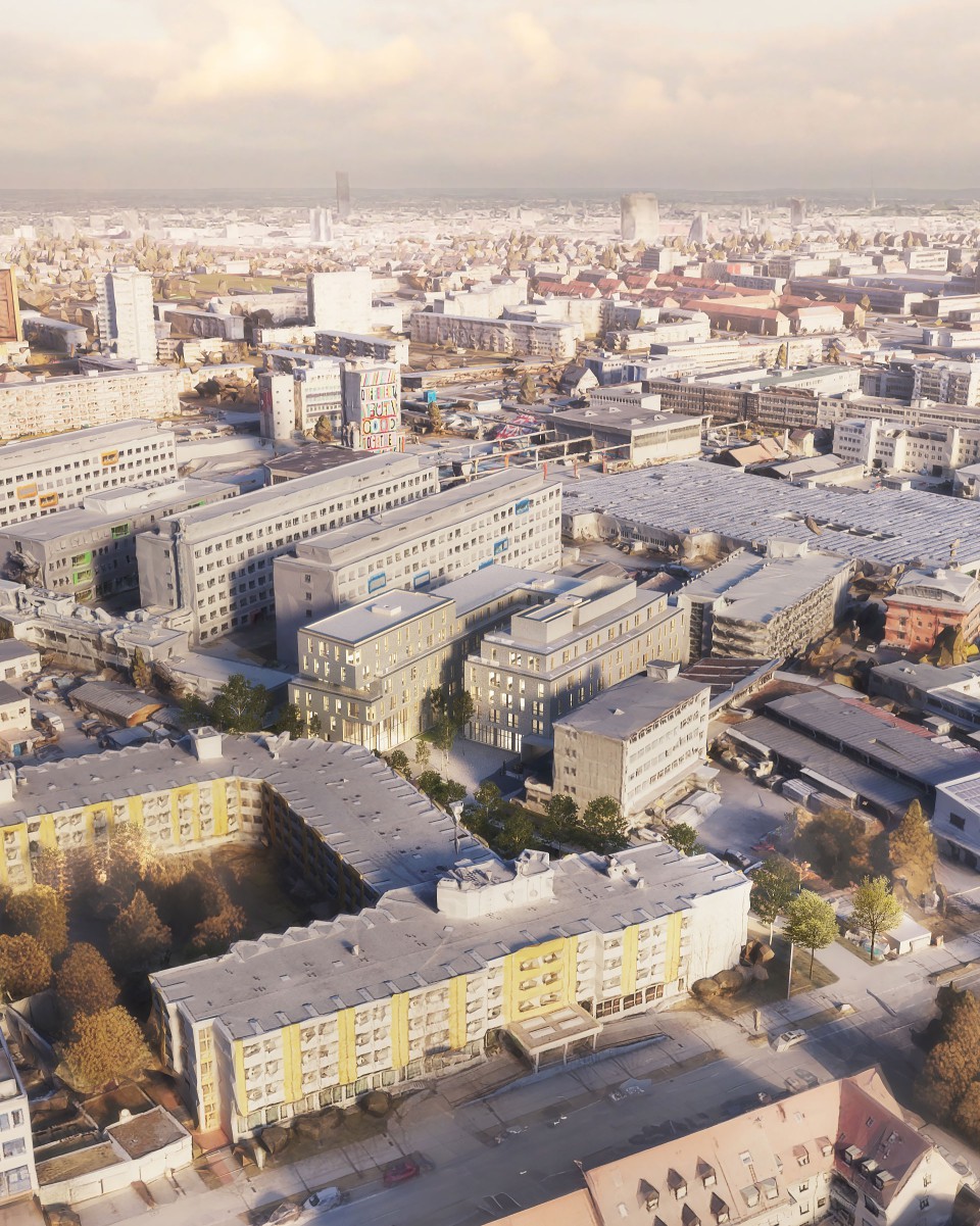 Kistlerhofstrasse , OSA Ochs Schmidhuber Architekten