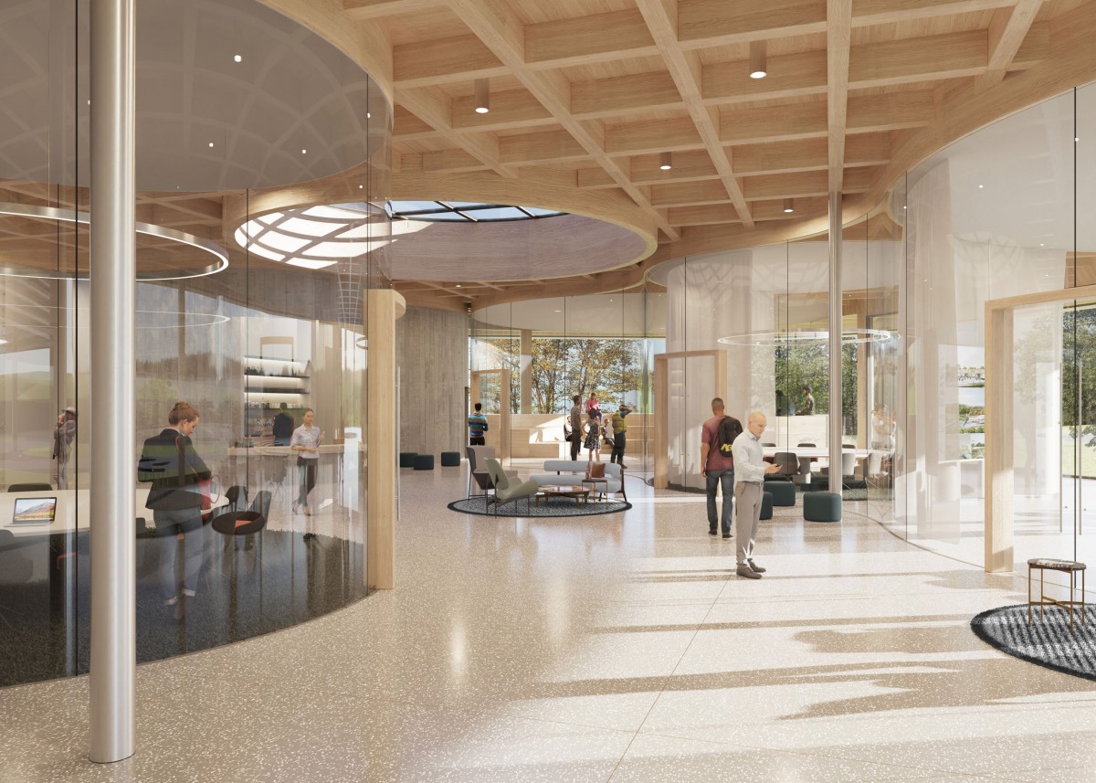 Siemens AG, Interior Render OSA Ochs Schmidhuber Architekten