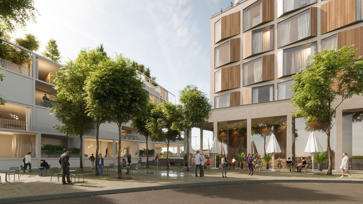 Weilheim, Render OSA Ochs Schmidhuber Architekten