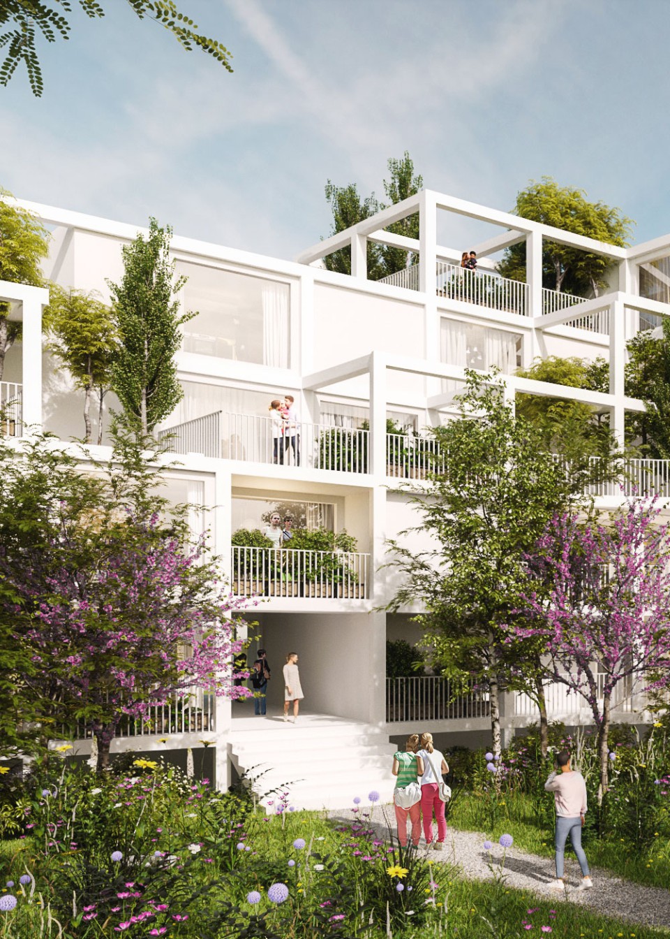 Weilheim, Render OSA Ochs Schmidhuber Architekten