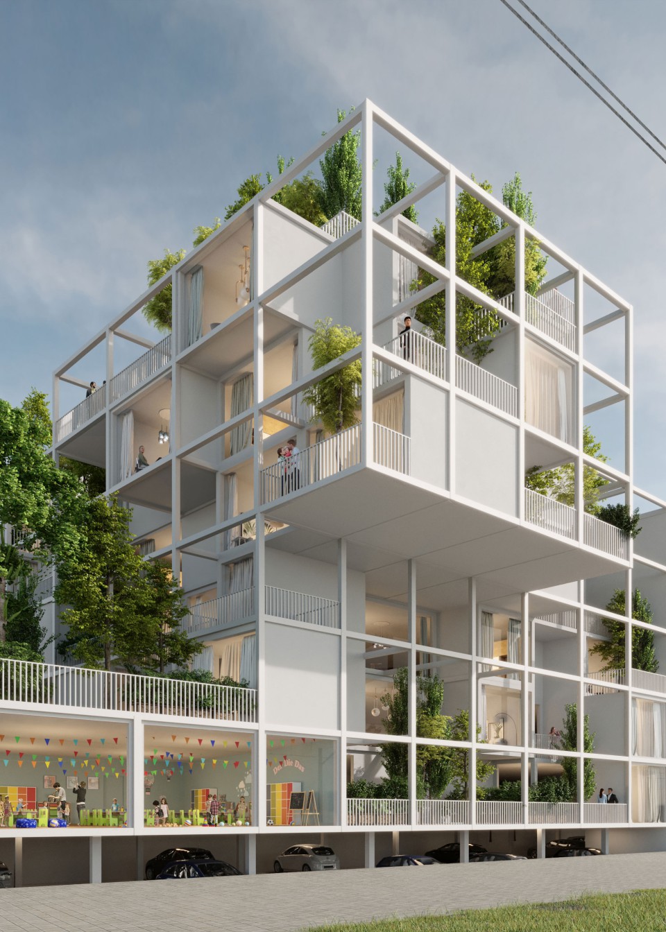 Weilheim, Render OSA Ochs Schmidhuber Architekten